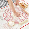 1pc Platinum Silicone Kneading Dough Mat Back To School