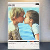 1pc "My Girl" 1990 Movie Inspiration Wall Art Poster Living Room Bar Cafe Bedroom Office Home Decorative Canvas Painting Optional Frame