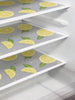 4/8pcs Printed Lemon Pattern (30cm*45cm/11.81in*17.72in) Washable Waterproof Oil-Resistant Refrigerator Liner, Suitable For Refrigerator Shelves, Freezer Glass Shelves, Cabinet Drawers And More