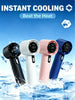 New USB Rechargeable Mini Handheld Fan, High-Power, Quiet And Portable. With Long Battery Life And Powerful Cooling Effect, It Is Suitable For Offices, Dorms And Outdoor Scenes. Unisex Design, A Must-Have Item For Beach Trips And Travels.