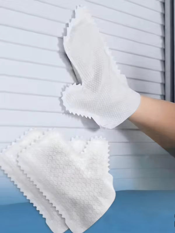 30/10/1 Microfiber Dust Cleaning Gloves, Household Dust Cleaning Gloves, Multi-Functional Wet And Dry Use, Can Be Used As A Window Cleaning Tool, Household Items. Suitable For Cleaning Kitchens, Living Rooms, Bedrooms, Cars, And Homes.