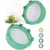 Sprouting Lids For Wide Mouth Mason Jars (Set Of 2), Sprouting Jar Kit For Organic Sprouts, Alfalfa & Mung Bean Sprouts Grow Kit, 316 Stainless Steel Mesh Screen Strainer Lid